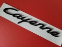 EMBLEMA INSCRIPCIÓN PARA PORSCHE CAYENNE BLACK GLOSSY 