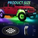 RGB CAR DENTGLOW LIGHTS, APP KONTROLOWANA WIELOKOLOROWA LED (СВІТЛОДІОД) (СВІТЛОДІОД) LED (СВІТЛОДІОД) (СВІТЛОДІОД) LIGHT P3  (17745569032) фото min 6