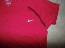 NIKE KOSZULKA BLUZKA DRI-FIT RUN GYM r. S Wzór dominujący logo