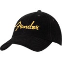 Золотая кепка с логотипом Fender в виде спагетти