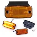 СВЕТОДИОДНЫЙ ГАБАРИТНЫЙ ФОНАР ОРАНЖЕВЫЙ 12В 24В