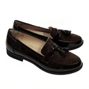 МОКАСИНЫ ЖЕНСКИЕ, КОЖАНАЯ СТЕЛКА, размер 42
