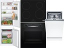 Комплект BOSCH HBA534EB0+PUE63RBB5E+SPV4HMX10E+KIV865SE0