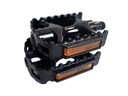 Твердые велосипедные педали VELOXO TrailBlaze black Platform MTB