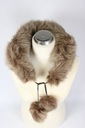 Пушистый 100%натуральный воротник лисы