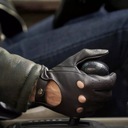 Napo Gloves - Pánske rukavice do auta BRONZ L Model napoDRIVE (brązowy) L