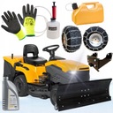 БЕНЗИНОВЫЙ ТРАКТОР STIGA ESTATE 384 ST MOWER + плуг 120 см + аксессуары