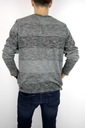 BLEND pánsky sveter popol granát SWBD03 (XL) Dominujúci materiál bavlna