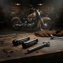 CHWYTY MOTORCYCLE 1 INCH CNC BLACK NA RUDDERS 1 INCH  photo 9