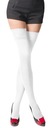 Чулки из микрофибры 80 DEN, №4, белые.