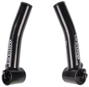 РОЖКИ на руль, СТАЛЬ 132ММ, ЧЕРНЫЕ