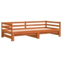 VIDAXL PALIER QUOTIDIEN ROZSUWANE, AVEC MATERACEM, WOSKOWY MARRON 90X190 CMphoto 7