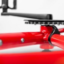 Detský bicykel KUbikes 20S MTB červený Brzdy V-brzda