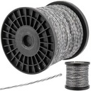 ŻYŁKA KOSY WZMACNIANA Z DRUTEM 3,0MM 100M ZBROJONA