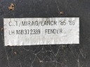 MITSUBISHI LANCER 85 R. КРИЛО L MB312339 (SZCZECIN-GORZOW- POZNAN)5779  (18700369713) фото min 8