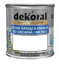ДЕКОРАЛ ЭМАЛЬ ВЫСОКОПОКРЫВАЮЩАЯ белая глянцевая 0,9л