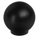 Мебельная ручка K1 Knob Ball Matt Black + шурупы