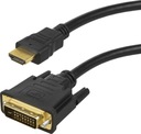 Кабель Maclean HDMI DVI, 2 м, черный (MCTV 717)