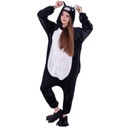 CAT Black Kitten ПИЖАМА Кигуруми Onesie Мужской женский комбинезон L 165-174