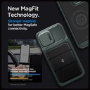 NAKŁADKA Etui do iPhone 15 Pro Max, Spigen Optik Armor Case zielone Stan opakowania oryginalne