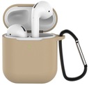 Силиконовый чехол AirPods 1/2 SLIM-FIT + КРЮЧОК