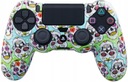 КРЫШКА СИЛИКОНОВЫЙ ЧЕХОЛ PANDAREN С КИПАМИ PS4 PRO SLIM Skull 2