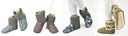 Podkolienky, Ponožky/ Ponožky 100% vlna 38-39 Dominujúci vzor bez vzoru