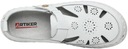 Poltopánky Štýlové Artiker 54C1512 White Koža Farba podrážky viacfarebná