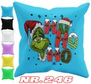 НАВУШКА JASKA ДЛЯ ДЕТСКОГО САДА GRINCH CHRISTMAS + ИМЯ В БЕСПЛАТНО