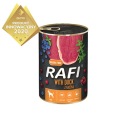 Влажный корм для собак Rafi, смесь вкусов, 24x400 г #5