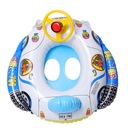 НАДУВНАЯ КОЛЕСО-ПОНТУ АВТОМОБИЛЬ С РУЛЕМ ДЛЯ ДЕТЕЙ