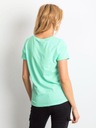 BLUZKA T-SHIRT TOP KOSZULKA Z KRÓTKIM RĘKAWEM BAWEŁNIANA BASIC #M Skład materiałowy 5% Lycra 95% Bawełna