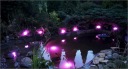 10x Садовый светильник LedBruk Kamień 24 В IP68 LED RGB