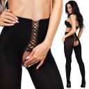 PHENOME Чувственные СТРИПАНТЫ Колготки на шнуровке типа КОРСЕТА открытые SEXI