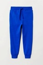 NOWE H&M spodnie dresowe niebieskie 104