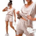 ЛЕТНЯЯ ХЛОПКОВАЯ СПОРТИВНАЯ ФУТБОЛКА ШОРТЫ ПРЕМИУМ ЦВЕТА