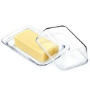 MASELNICA MASELNICZKA Z POKRYWĄ NA MASŁO PLASTIKOWA POJEMNIK 18x12cm