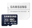 Карта памяти Samsung PRO Ultimate 2023 microSDXC 256 ГБ 200/130 МБ/с