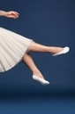 Milena členkové ponožky BALLERINA dámska béžová SILIKON UNI Kód výrobcu Stopki balerinki