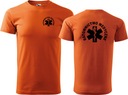 Pánske tričko Záchranná zdravotná služba Tričká pre záchrannú zdravotnú službu S Dominujúca farba viacfarebná