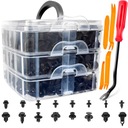 НАБОР АВТОМОБИЛЬНЫХ ЗАЖИМОВ, ЗАЖИМЫ ДЛЯ ОБИВКИ, ШПИЛЬКИ + ЛОЖКИ, 630 шт.