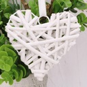 Плетеное сердце 15 см