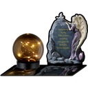 СОЛНЕЧНАЯ СВЕТОДИОДНАЯ ГРАФИКА, БОЛЬШАЯ СТАТУЭТКА ДЛЯ КЛАДБИЩА, МОГИЛЫ