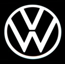 Светодиодный проектор премиум-класса с логотипом HD+ Volkswagen Golf 5 6 7 Passat T-Roc Touran