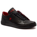 МУЖСКАЯ ПОВСЕДНЕВНАЯ обувь из кожи POLISH 2106, черная 42