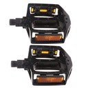 Плоские велосипедные педали на платформе, металлические складные