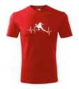 Koszulka T-shirt SIATKÓWKA EKG VOLLEY męska Wzór dominujący print (nadruk)