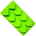 Силиконовая форма для монопокрытия Сердечки Сердечки