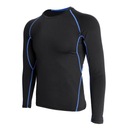 .Компрессионная длинная футболка, быстросохнущие трикотажные изделия, 2XL