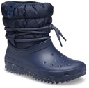 Snehule Zimné Topánky Zateplené Ženy Crocs 37,5 Kolekcia CLASSIC NEO PUFF LUXE BOOT